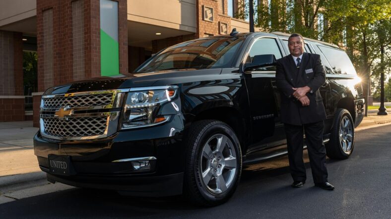 luxury black car service